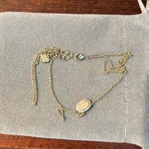 Kendra Scott drusy choker necklace gold